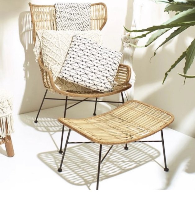 Matt luxury wicker chair